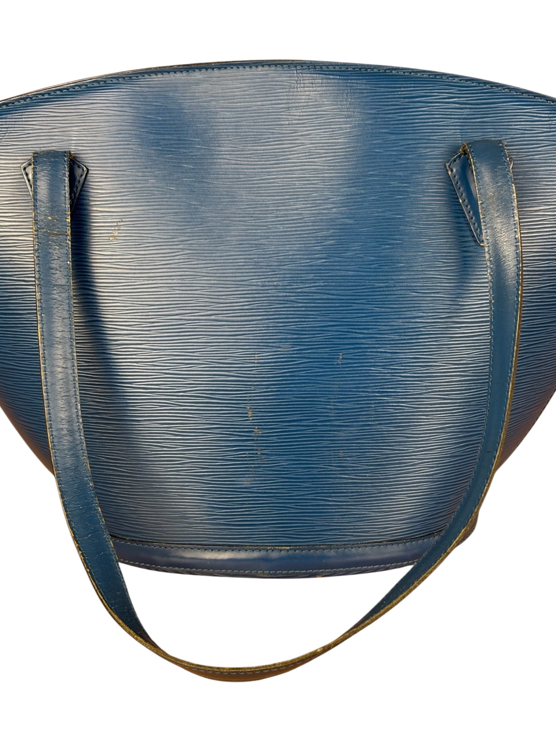 Louis Vuitton Blue Epi Saint Jacques GM Shoulder Bag