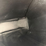 Balenciaga Black Leather Tote Bag