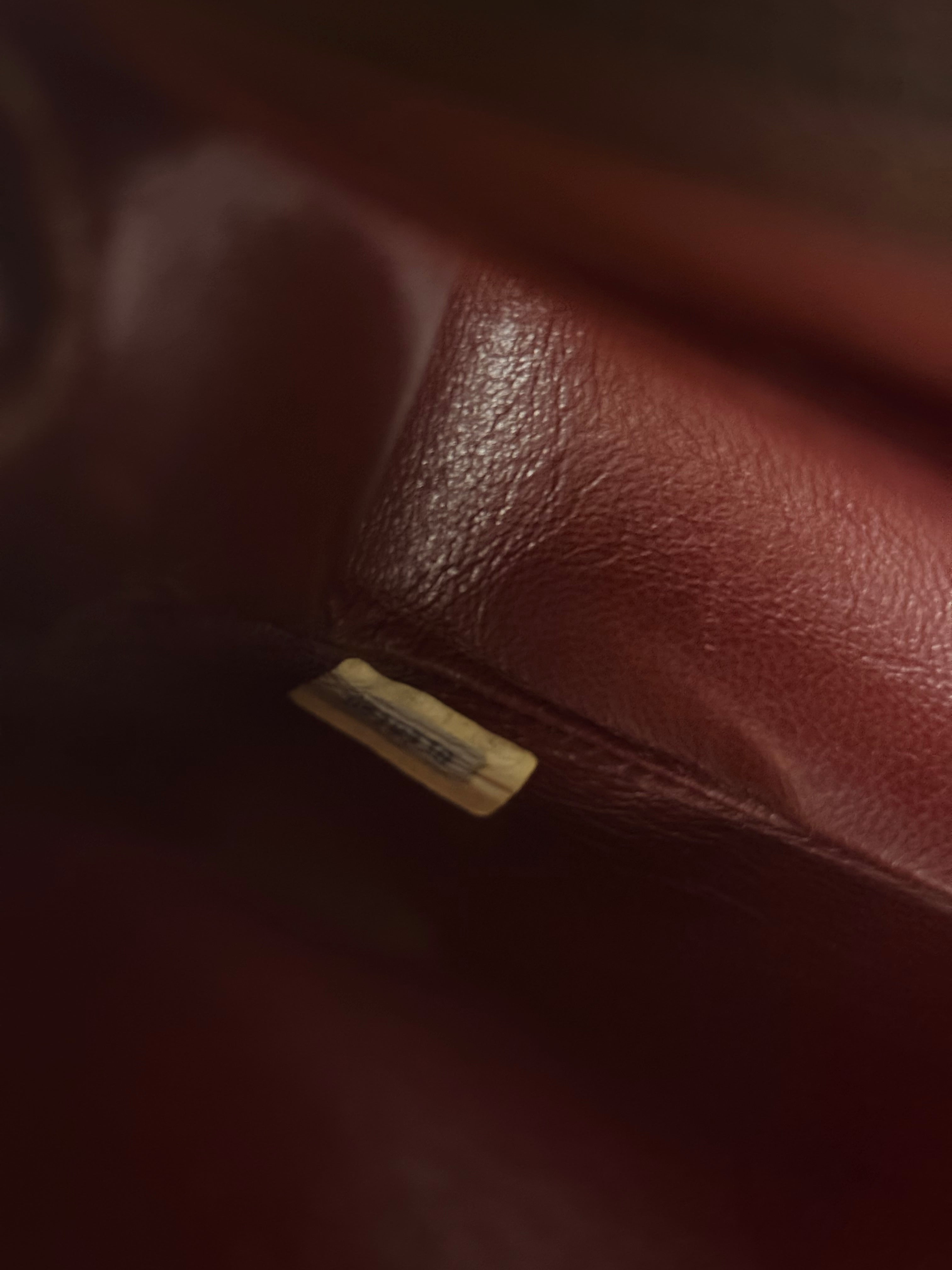 Chanel CC Black Classic Flap Bag 1988