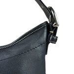 Coach Black Leather Soho Hobo Pochette