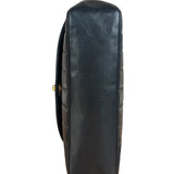 Chanel Black Mademoiselle Vertical Quilted Flap 1992 17ds