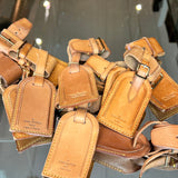 Louis Vuitton Leather Luggage Tag