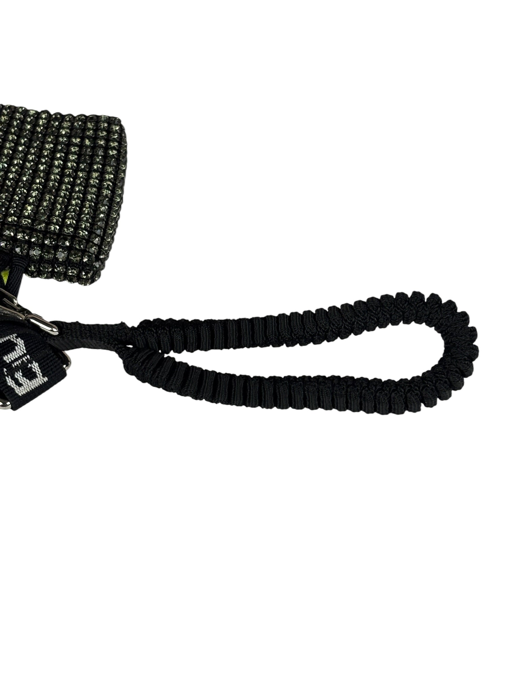 Alexander Wang Multicolor Elite Lanyard Crystal Mesh Multi Pouch