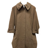 Miss Chloé Brown Wool Trench Coat