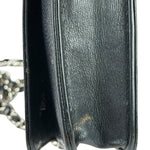 Chanel Black Caviar Flap Wallet On Chain 2013