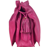 Loewe Pink Calfskin Flamenco Crossbody Bag
