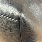 Coach Black Leather City Zip Tote Bag