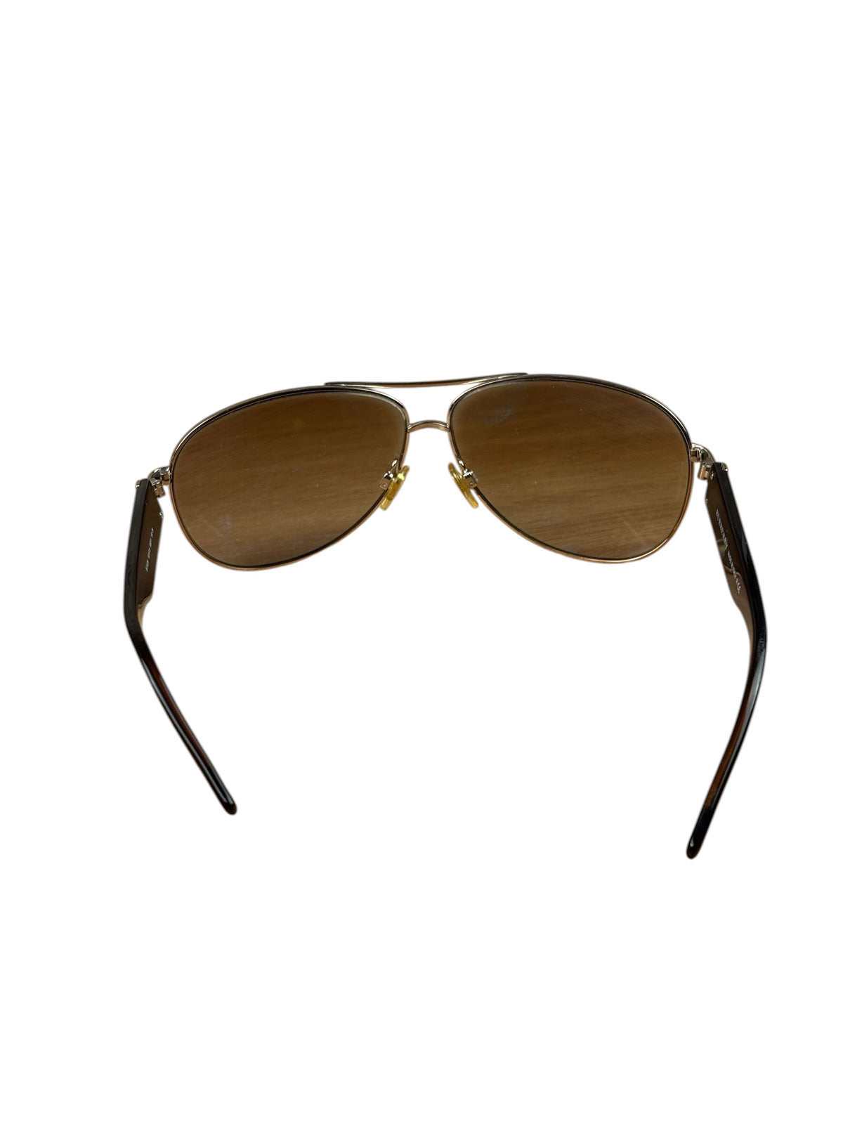 Burberry B3029 Metal Check Aviator Sunglasses