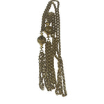 Chanel Vintage Multi-Chain Swirl Domed Ball Beads Necklaces