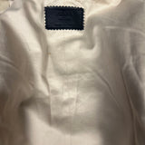 Prada Khaki Button Down Jacket Leather Lining