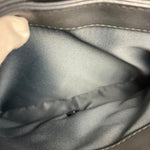 Chanel Dark Grey Quilted Leather Loop Flap Bag 2014