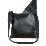 Prada Black Leather Sleek P&D Crossbody Bag