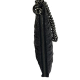 Gucci Black Leather Galaxy Wristlet Clutch
