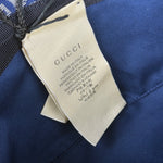 Gucci GG Logo Blue Denim Bucket Hat