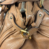 Chloe Vintage Tan Leather Paddington Shoulder Bag