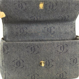 Chanel CC Denim Logo Flap Shoulder Bag 2002