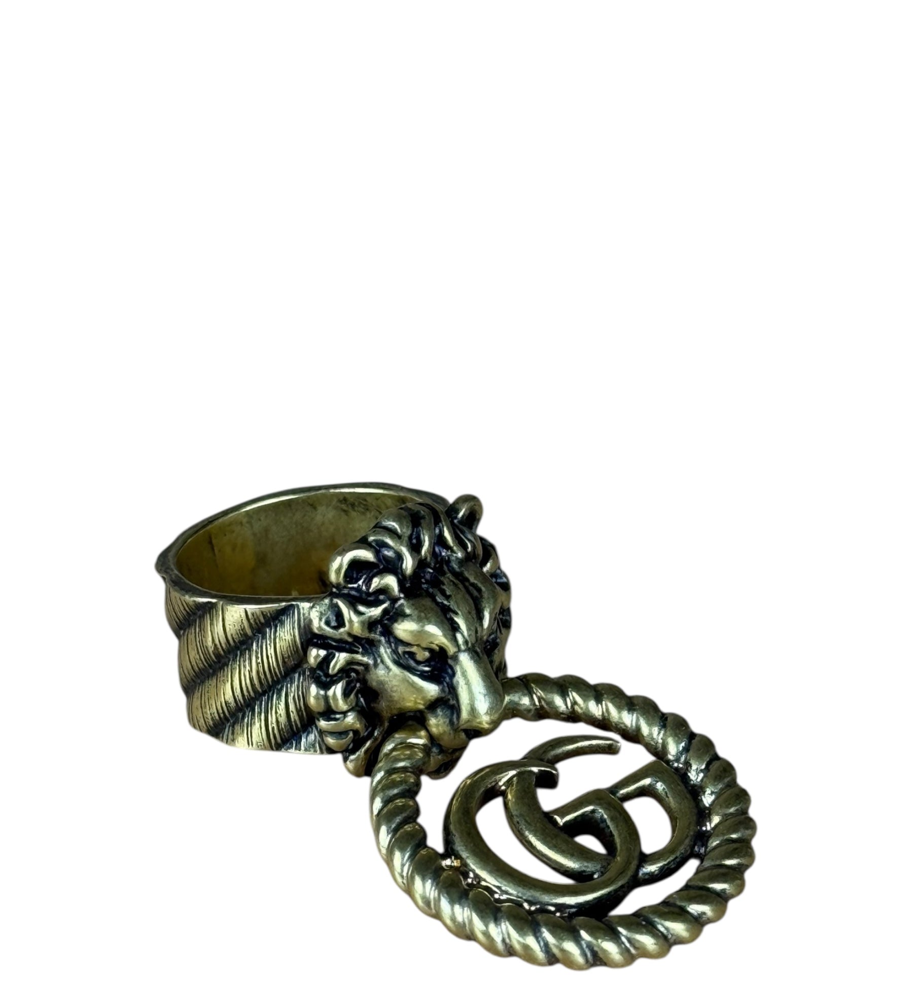 Gucci Lion Head Ring