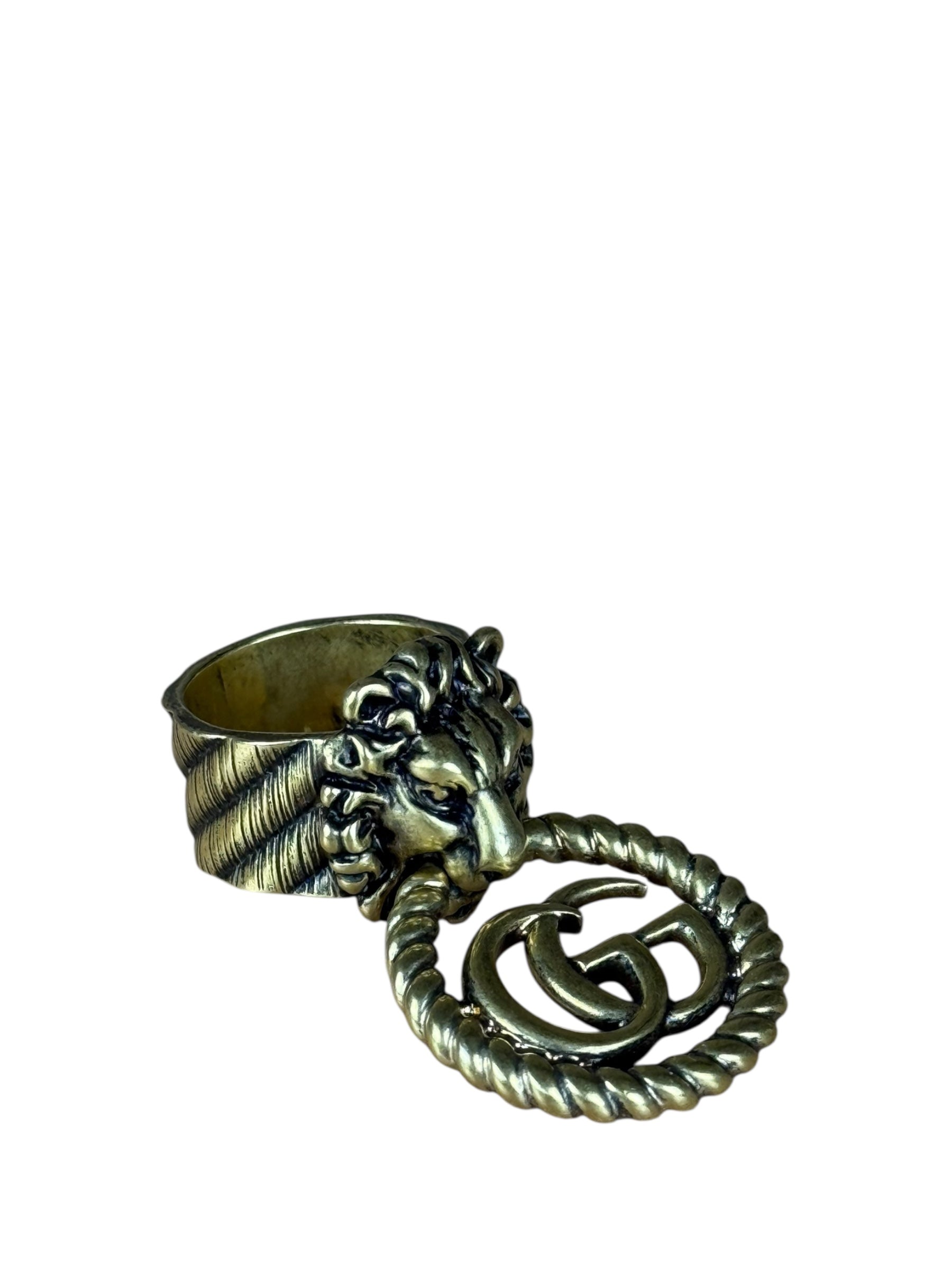 Gucci Lion Head Ring