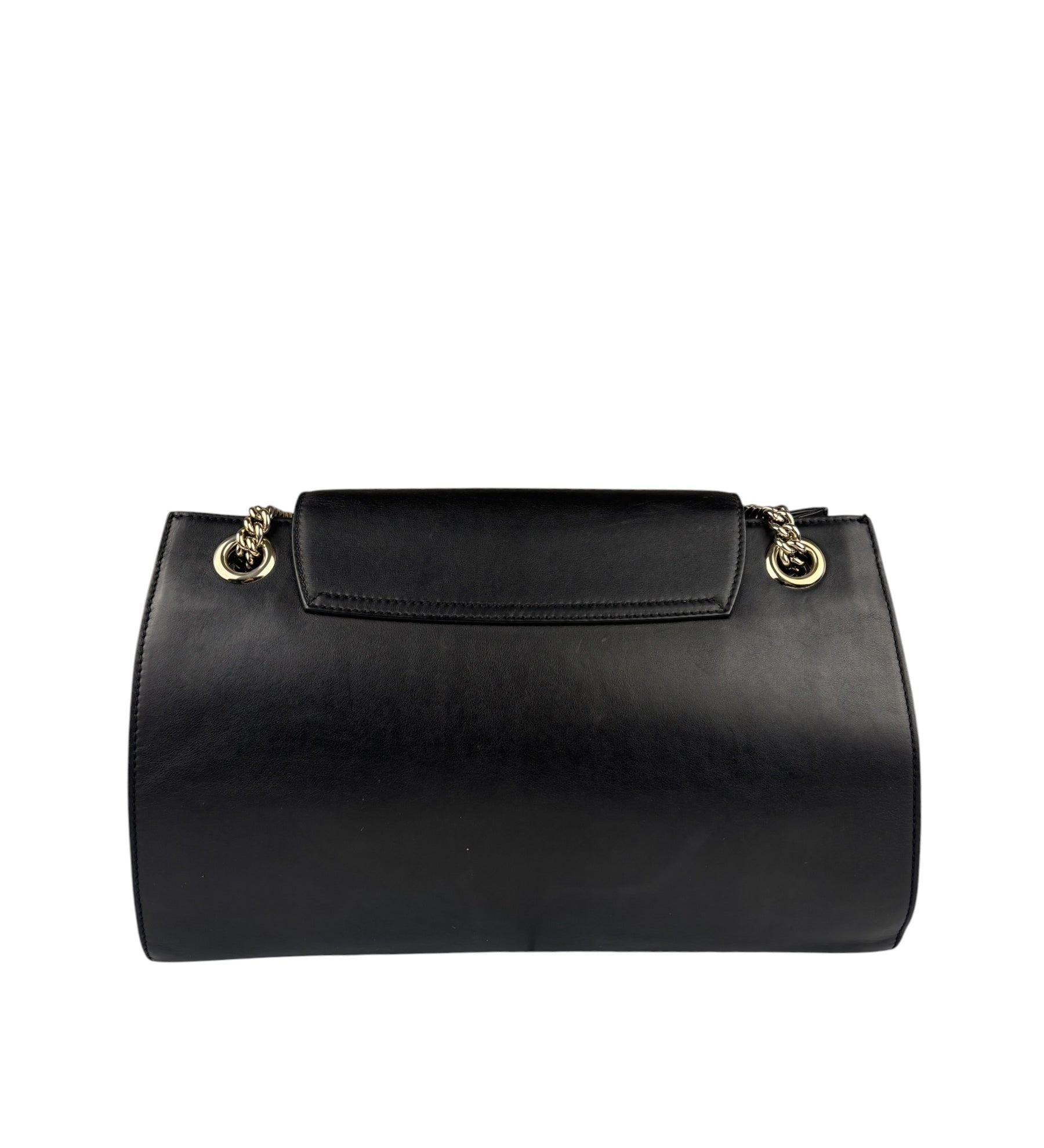 Gucci Black Leather Large Emily Shoulder Bag