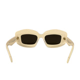 Loewe Ivory Rectangle Frame Sunglasses