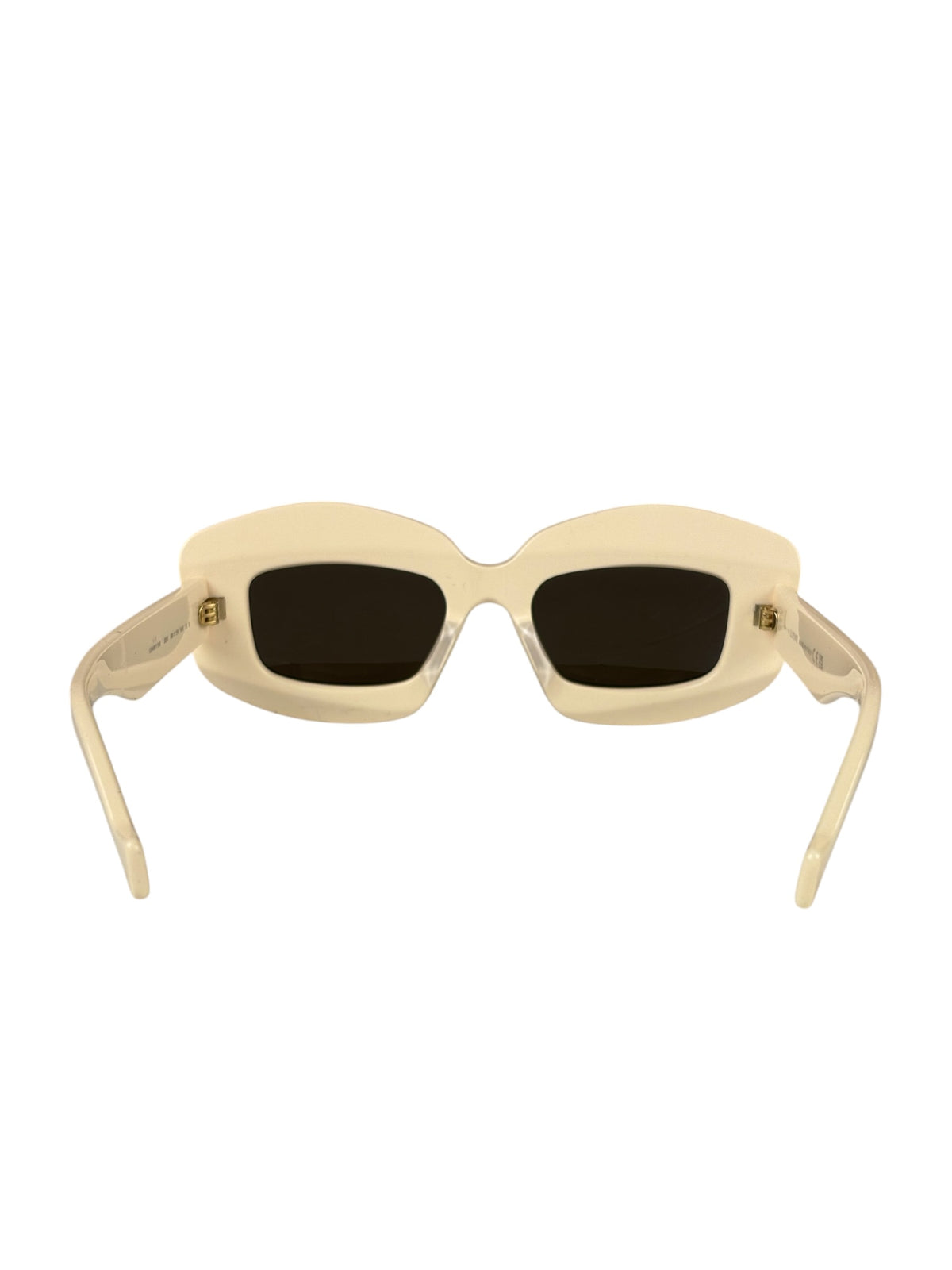 Loewe Ivory Rectangle Frame Sunglasses