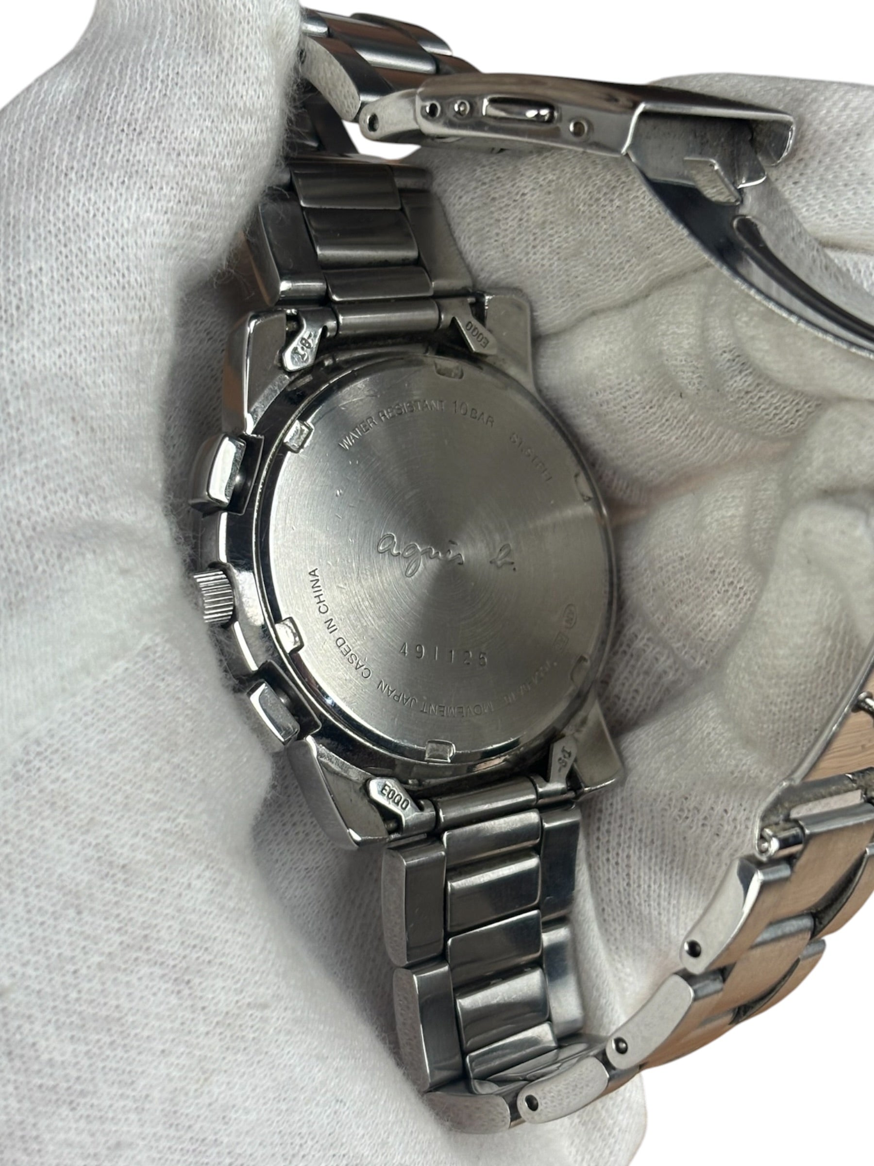Seiko Anges B. Chronograph Blue Dial