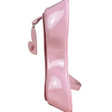 Diesel Pink Patent Leather Play Shoulder Bag