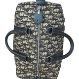 Christian Dior Canvas Monogram Trotter Mini Boston Hand Bag