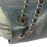 Chanel Sage Green Quilted Leather Flap Bag 2011