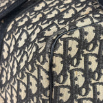 Christian Dior Vintage Black Trotter Boston Bag
