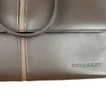 Burberry Brown Leather Shoulder Bag