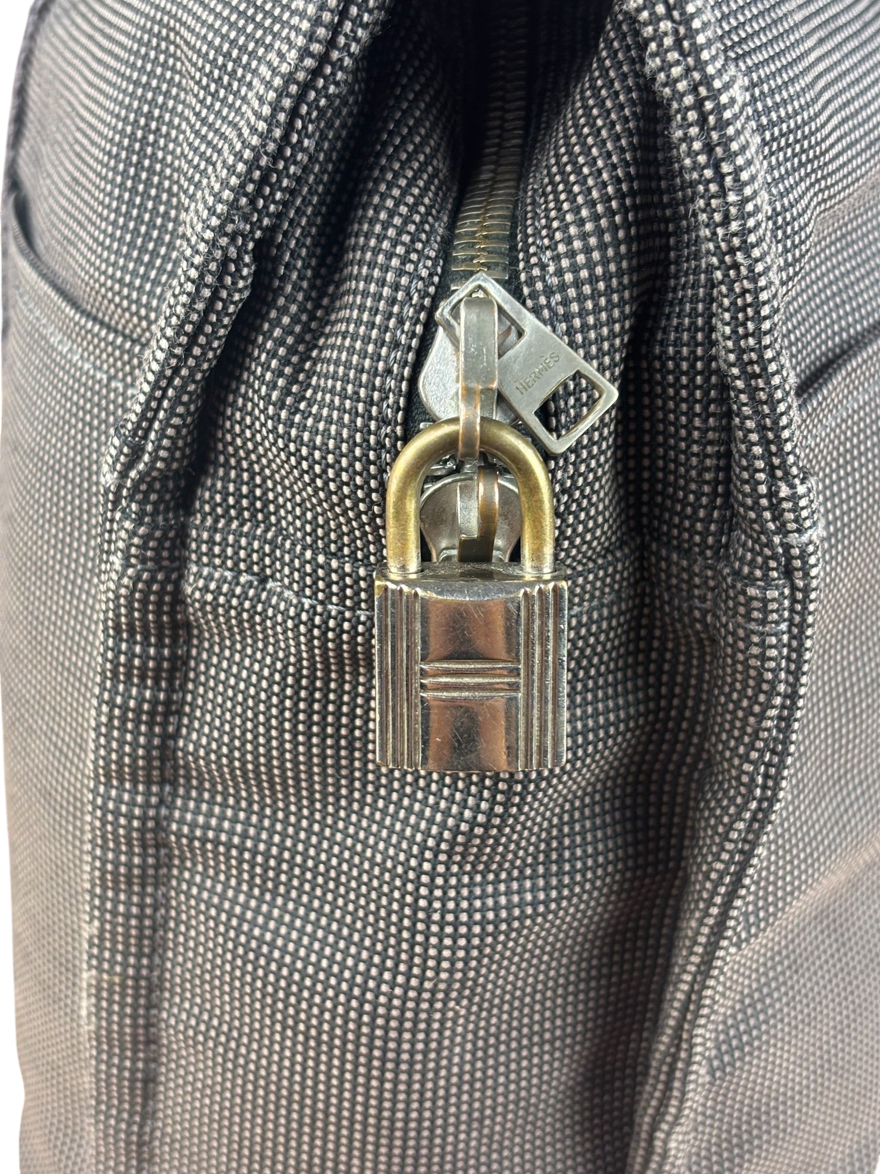 Hermes Vintage Grey M Fourre Tout Tote