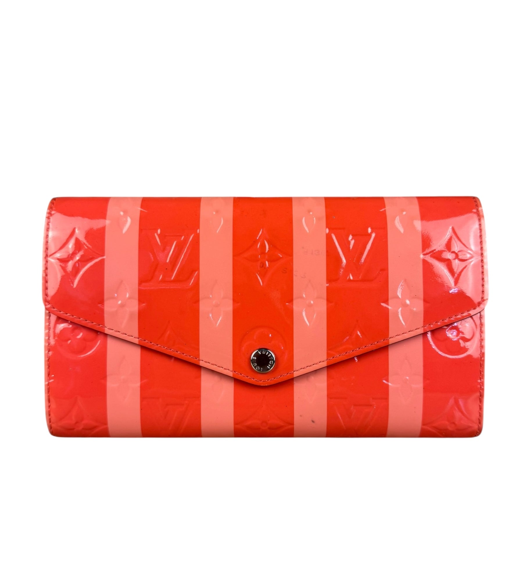 Louis Vuitton Rayures Vernis Sarah Wallet