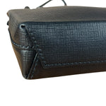 Balenciaga Black Mini Shopping Tote Phone Holder