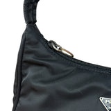 Prada Vintage Black Nylon Pochette