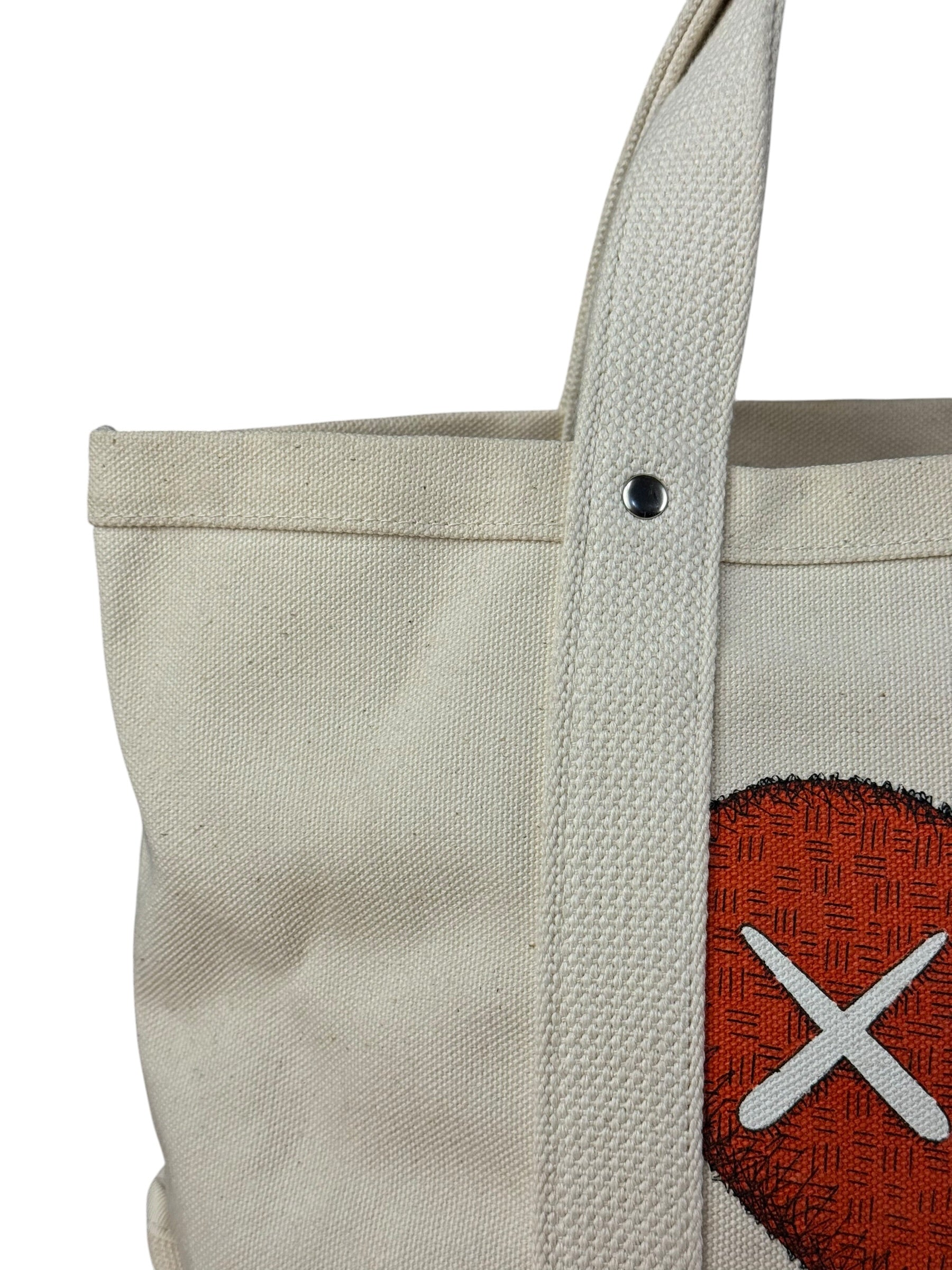 Human Made X KAWS Small Canvas Tote Bag