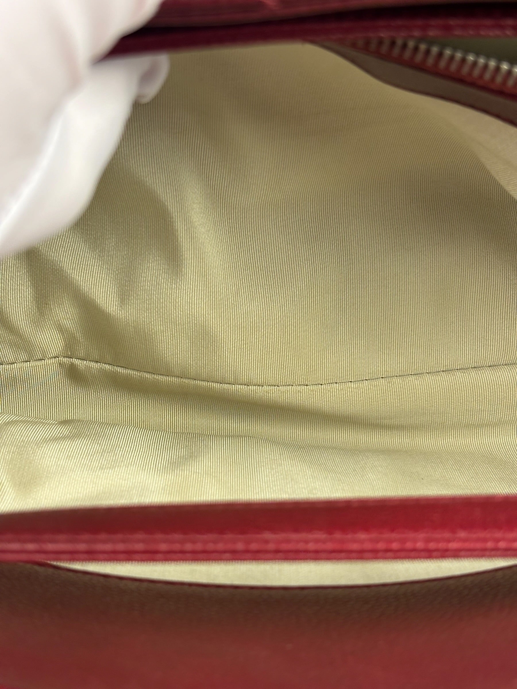 Chanel Burgundy Caviar Quilted Leather Tote 2010
