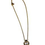 Christian Dior CD Logo Necklace