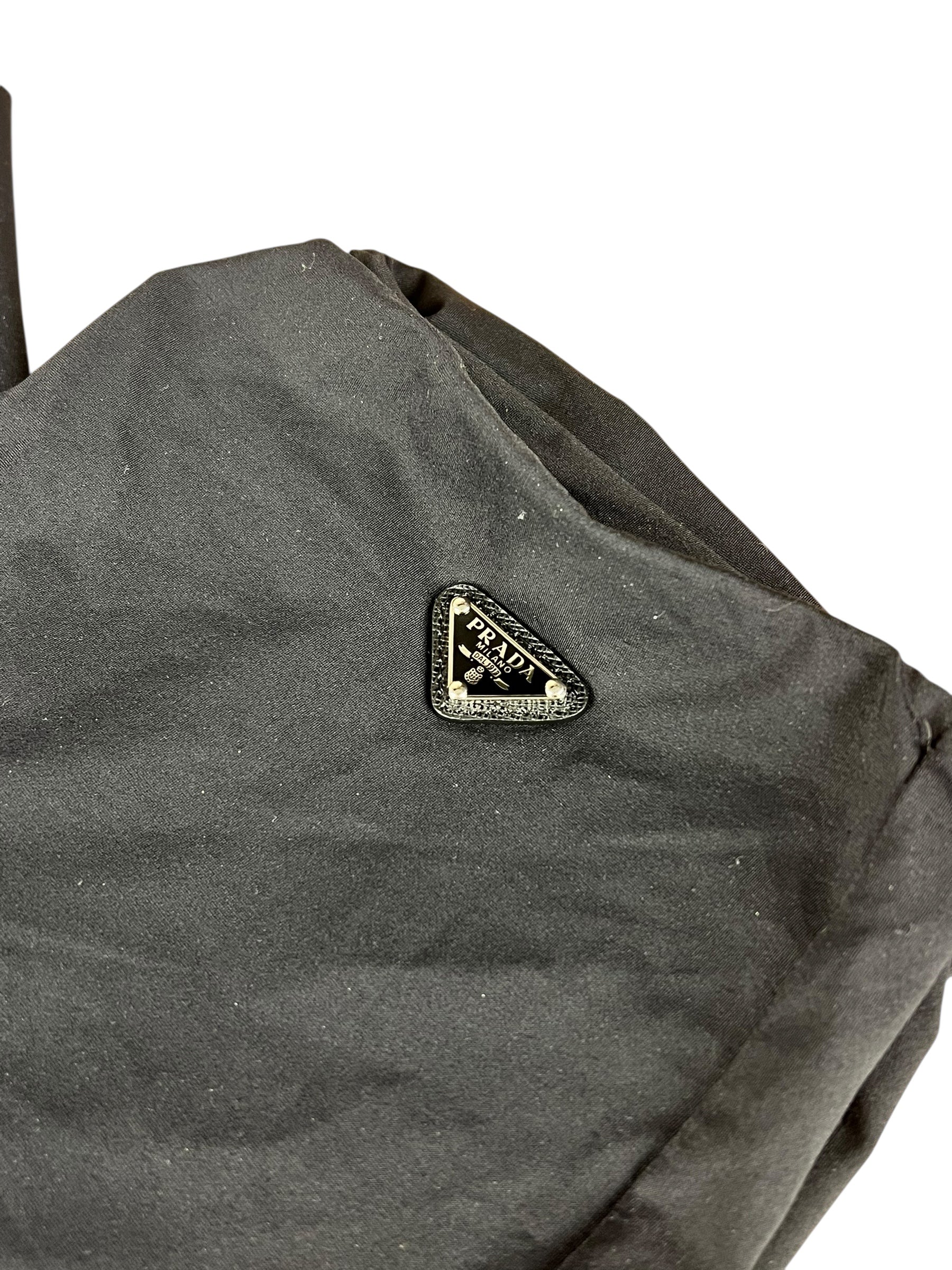 Prada Black Jersey Stretch Biker Short