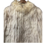 Vintage Off-White Saga Fox Fur Coat
