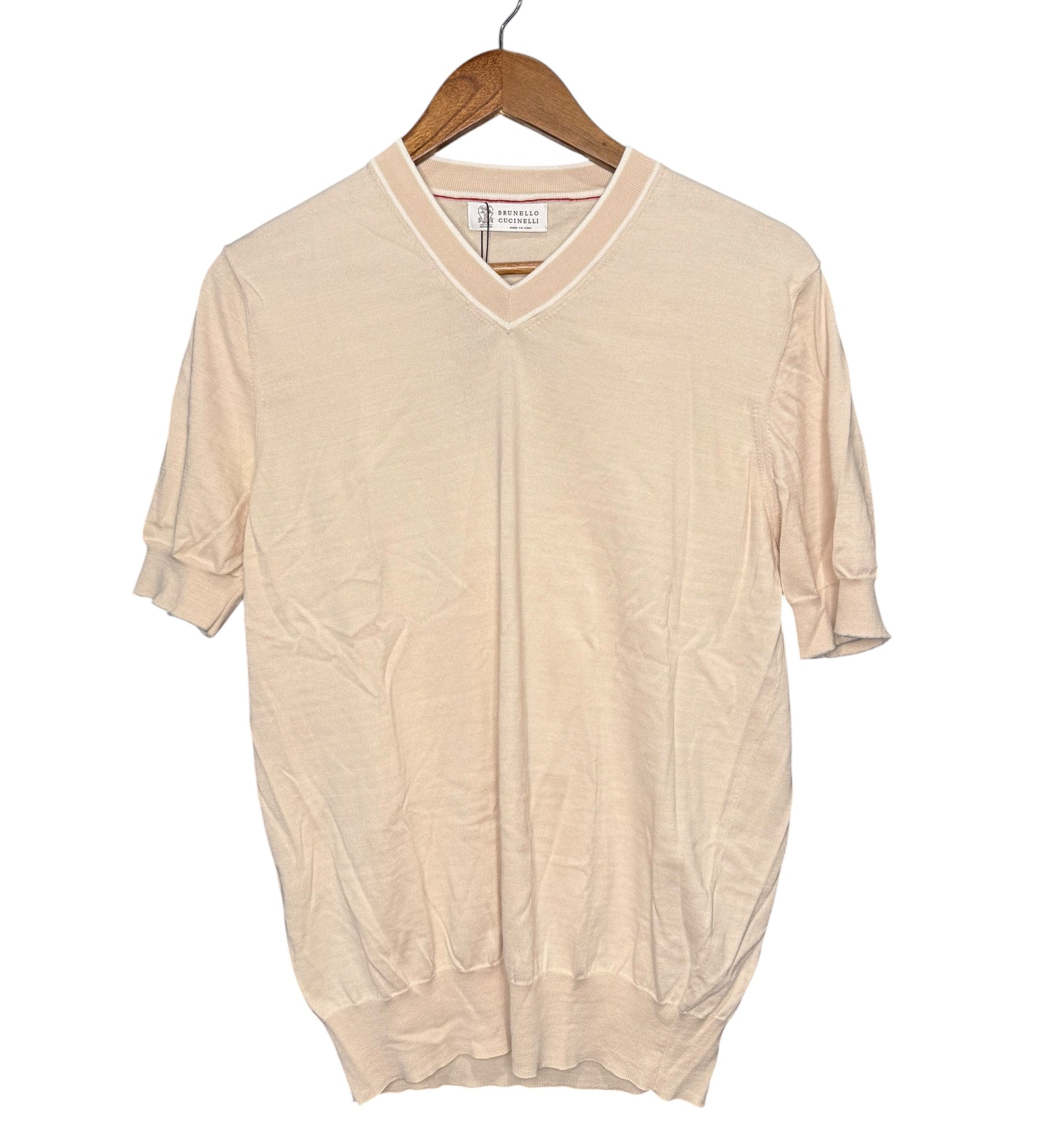 Brunello Cucinelli Beige Cashmere Shirt