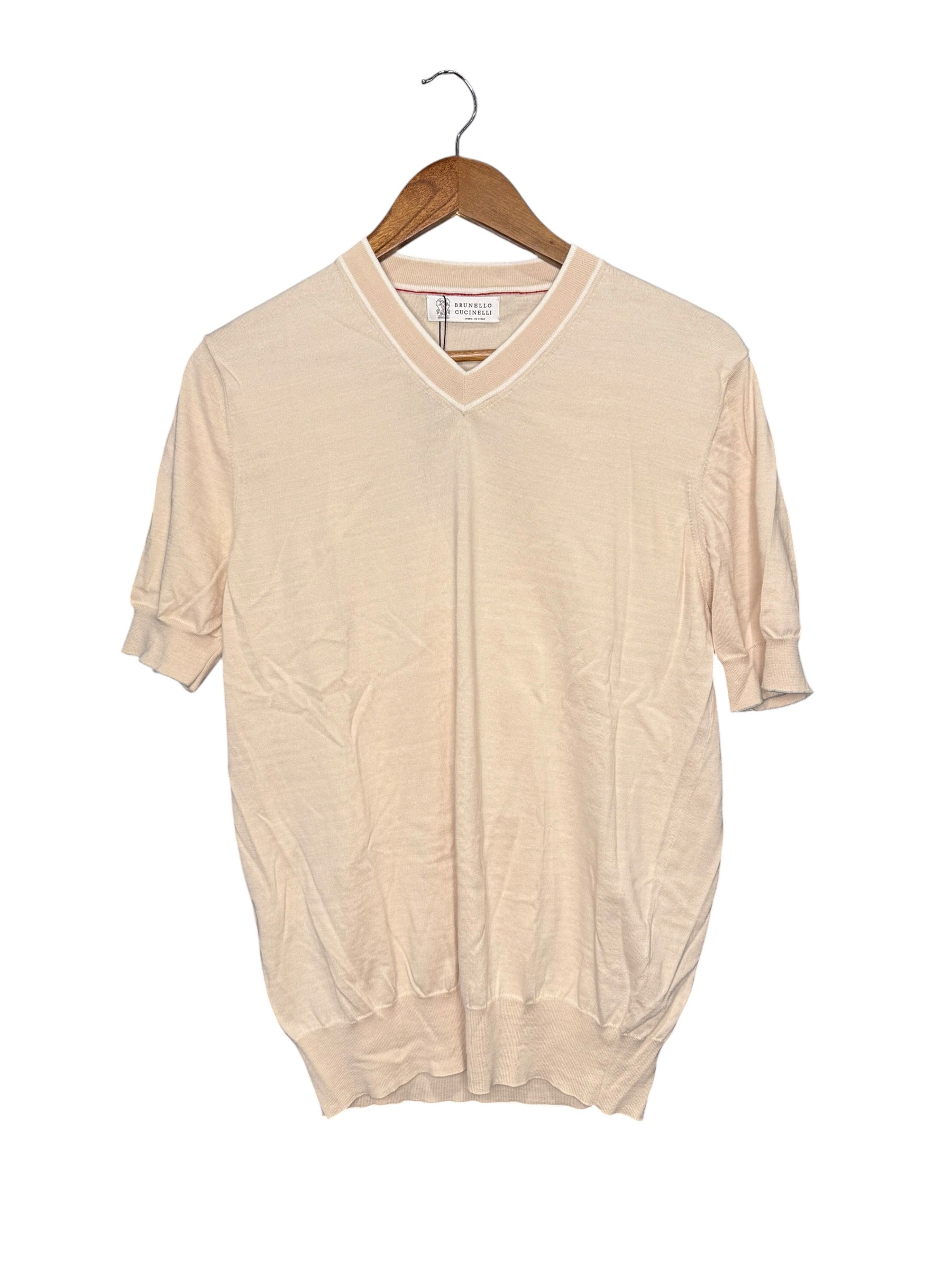 Brunello Cucinelli Beige Cashmere Shirt