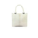 Gucci Off-White Leather Piston Lock Jackie Tote