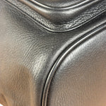 MCM Vintage Black Leather Studded Drawing Backpack