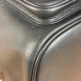 MCM Vintage Black Leather Studded Drawing Backpack