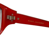 Marc Jacobs Oversized Red Wrap Sunglasses
