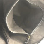 Gucci GG Black Canvas Capri Chain Tote Bag