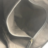 Gucci GG Black Canvas Capri Chain Tote Bag