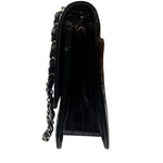 Chanel Black Patent Leather Trim Reissiue Flap Bag 2000
