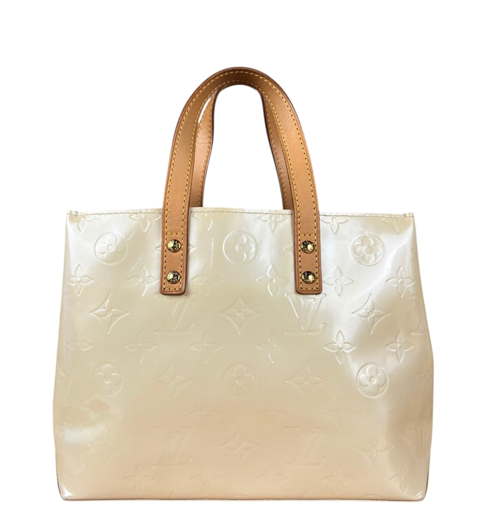 Louis Vuitton Monogram Vernis Reade PM Yellow
